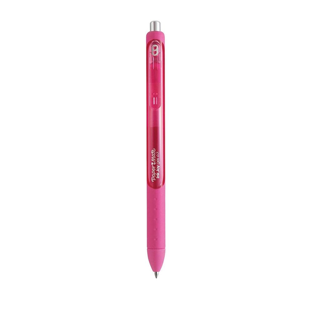 Paper Mate Inkjoy Retractable Gel Pen Pink Office Systems Aruba