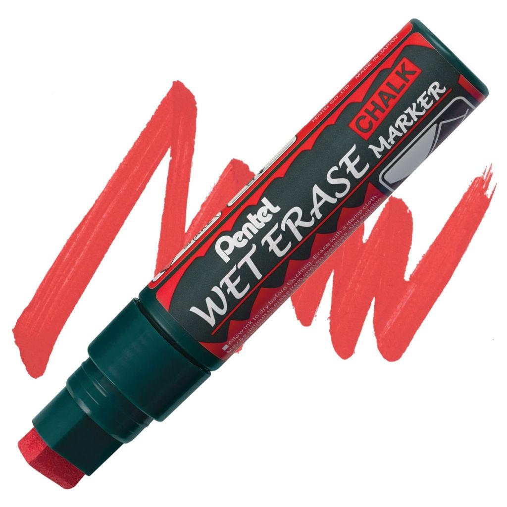 Jumbo Wet Erase Chalk Marker Red Office Systems Aruba