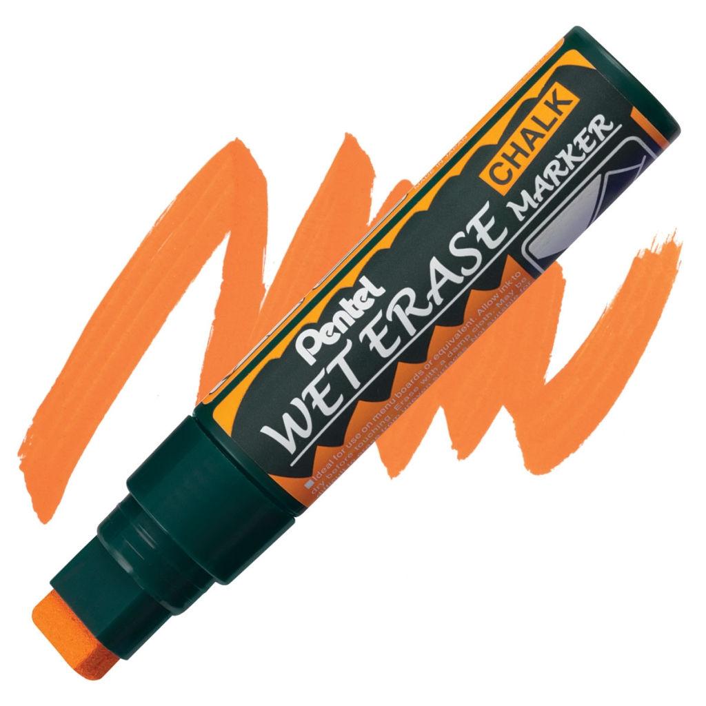 Jumbo Wet Erase Chalk Marker Orange Office Systems Aruba