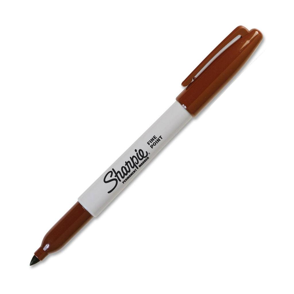 Sharpie Permanent Marker Brown Office Systems Aruba