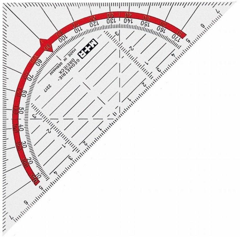 Standard Triangle Ruler Office Systems Aruba