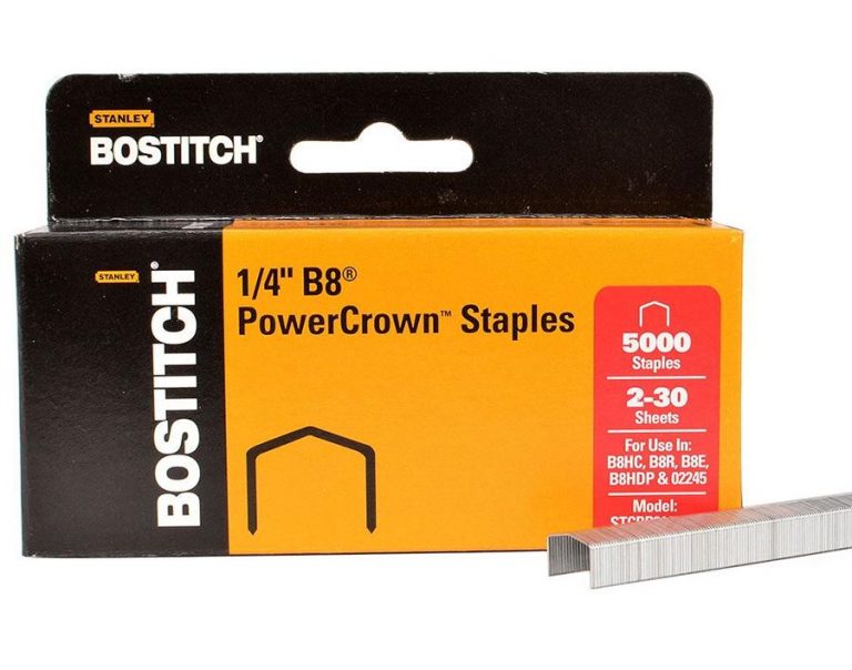 B8 PowerCrown Staples 1/4″ – Stanley Bostitch | Office Systems Aruba