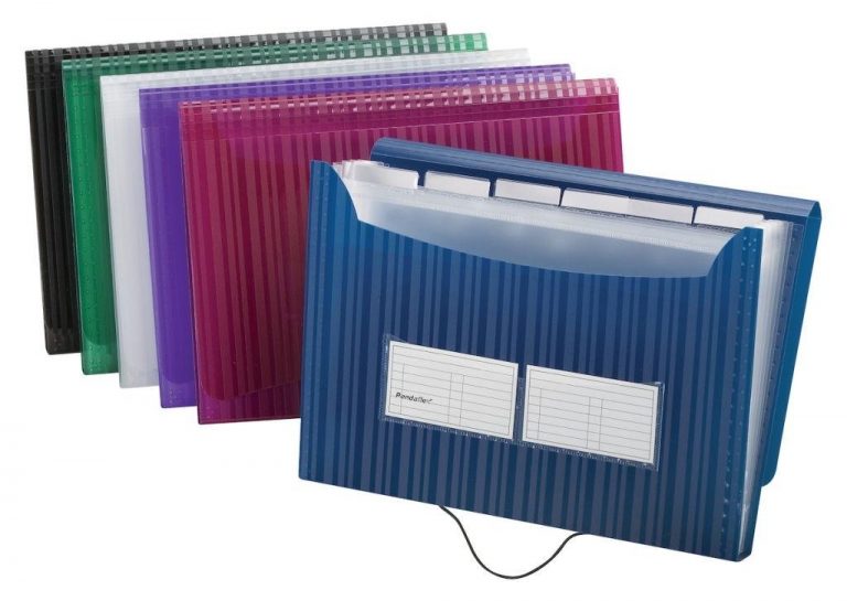 Plastic Expanding File – 7 Pockets | Office Systems Aruba