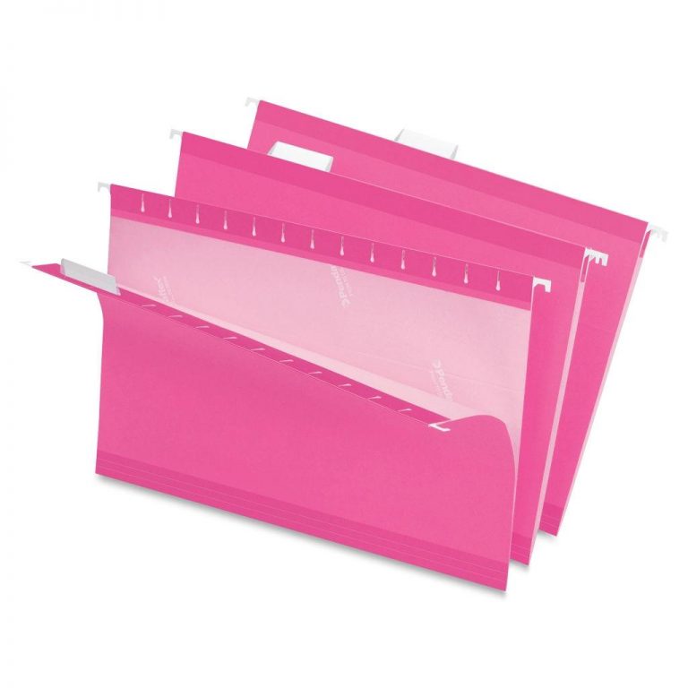Legal Size Hanging Folder Pink Office Systems Aruba