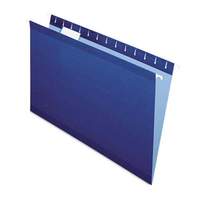 Letter Size Hanging Folder Navy Blue Office Systems Aruba