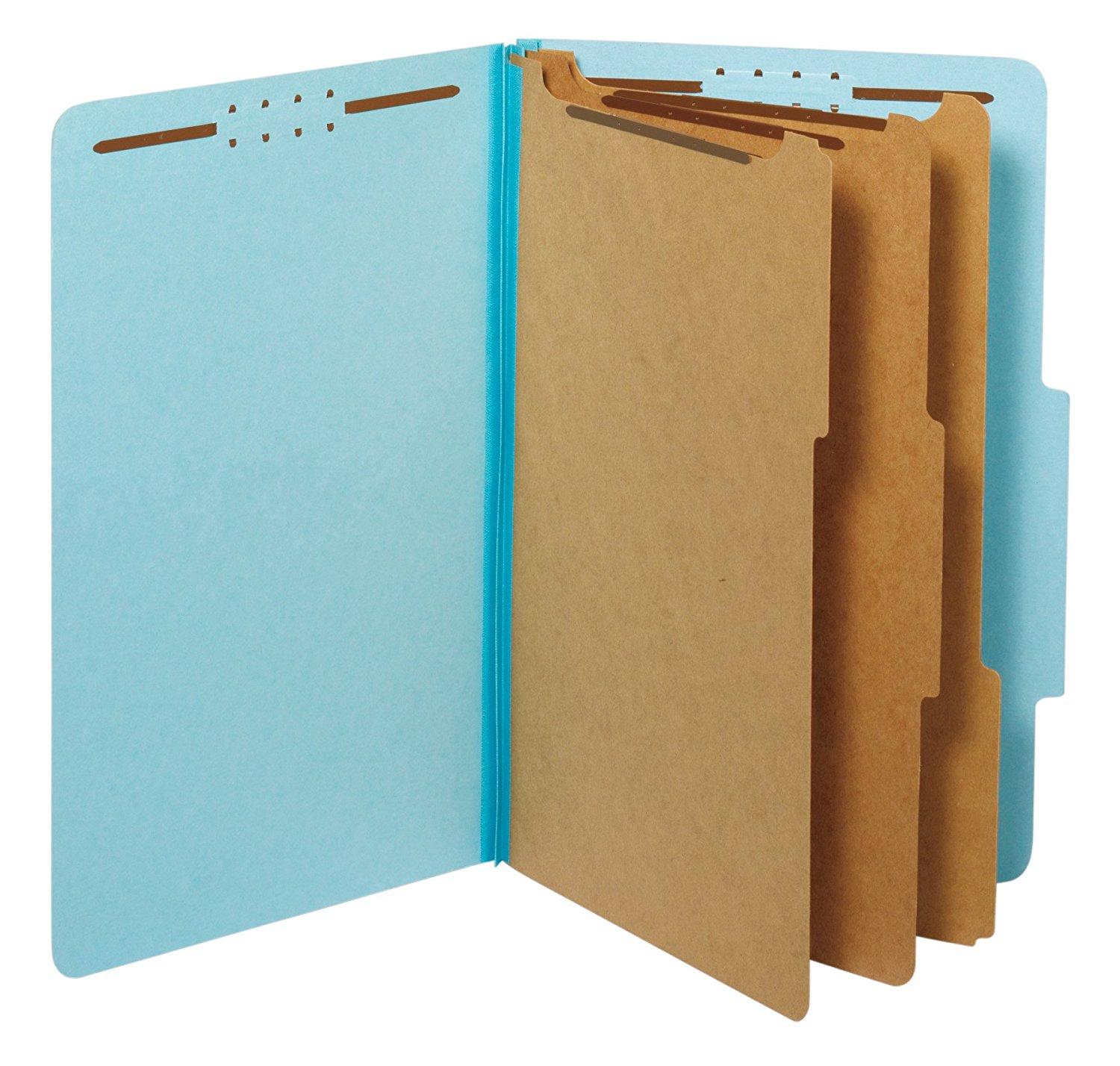 legal-size-classification-folder-3-dividers-blue-office-systems-aruba