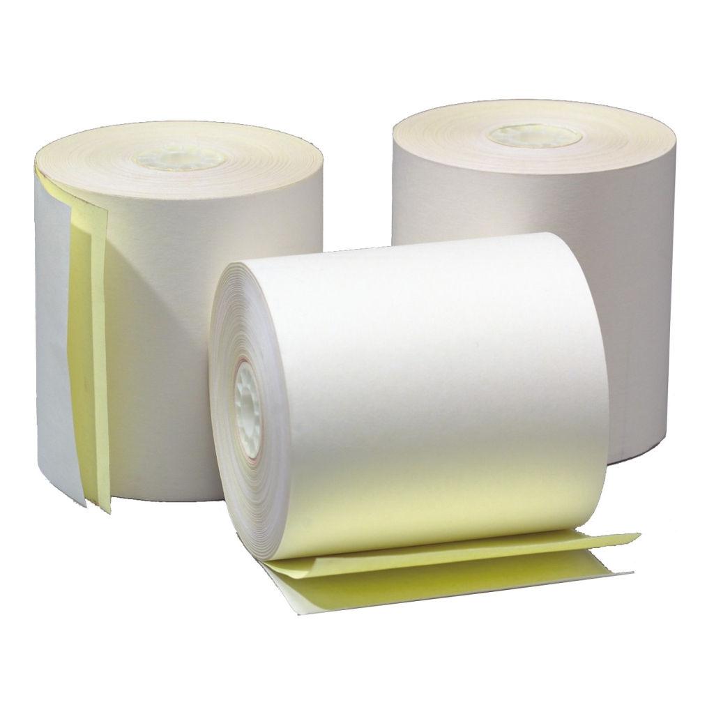 Carbonless Computer Paper Roll 3″ x 95 Ft. – 2 Ply