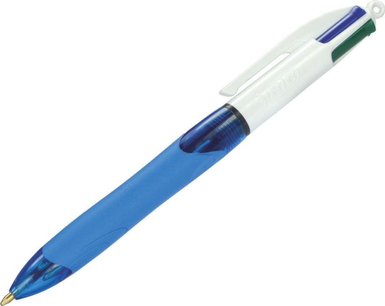 BIC 4 Color Comfort Grip Retractable Ballpoint Pen | Office Systems Aruba