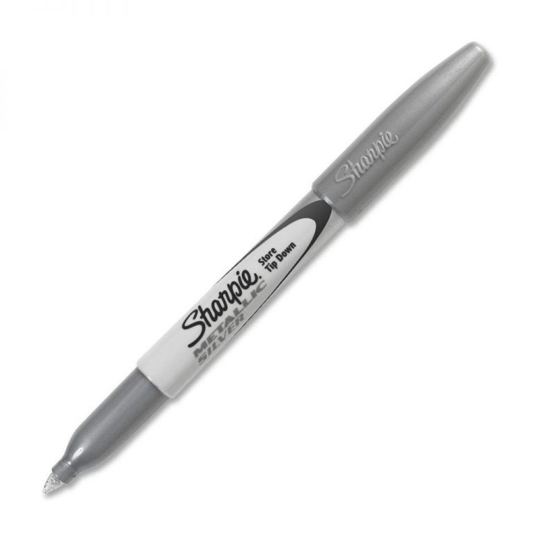 Sharpie Permanent Marker Metallic Silver Office Systems Aruba