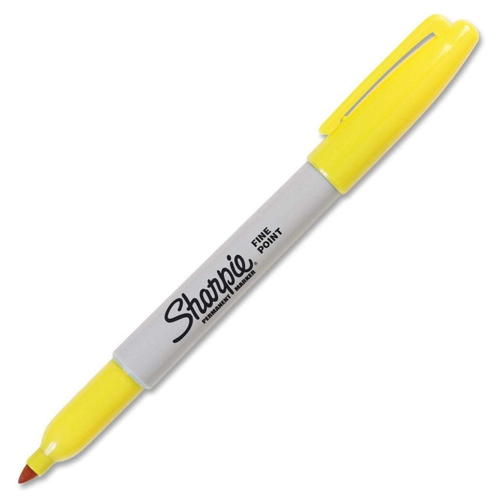 Sharpie Permanent Marker – Yellow | Office Systems Aruba