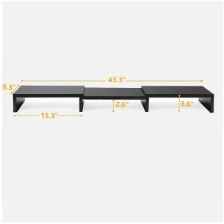 Dual Monitor Stand Riser