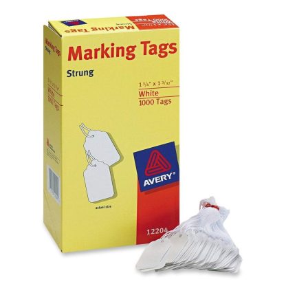 Avery White Marking Tags 1 3/4" X 1 3/32" (12204)
