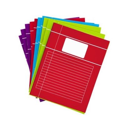 Ruled A5 School Notebooks - Assorted Trendy Colors