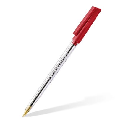 Staedtler Stick 430 Ballpoint Pen Medium Red