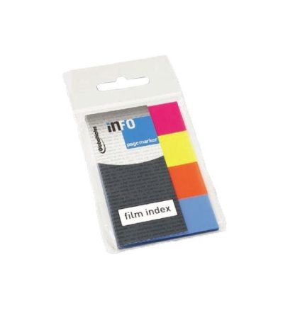 Info Pagemarkers 20 x 50mm - Assorted Neon Colors
