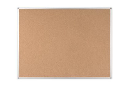Aluminum Frame Pinboard 120 x 90cm Cork