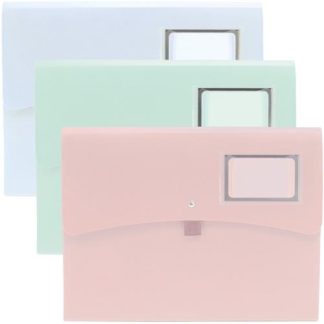 Expandable File PP Soho Pastel
