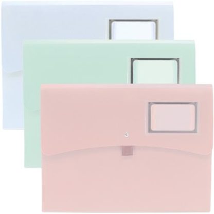 Expandable File PP Soho Pastel