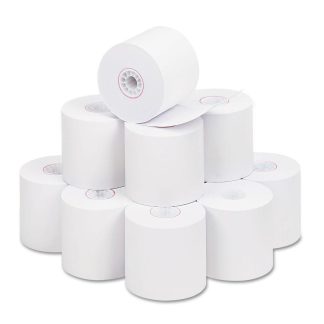White Adding Machine Paper Roll