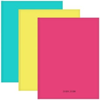 Schoolagenda A5 25/26 Happy Colors