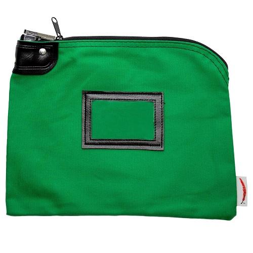Locking Currency Bag - Green