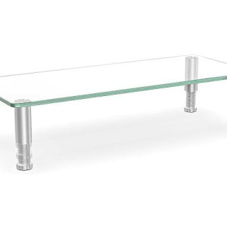 Tempered Glass Monitor Riser With Adjustable Height