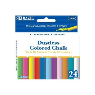 Colored Chalk Dustless - Assorted Colors