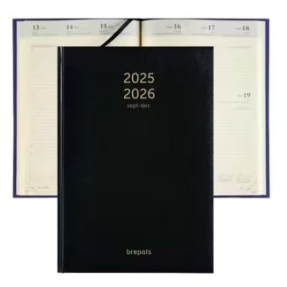 Brepols Bretime Agenda 2026 - Black