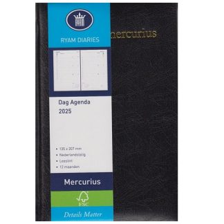 Ryam Mercurius 8256 Short Agenda 2026 - Black