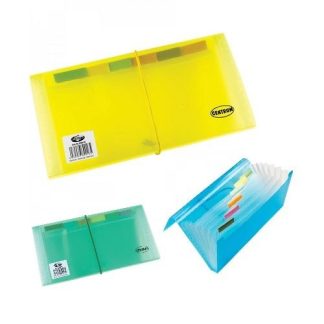 Expanding File Bill Organizer B6 - Assorted