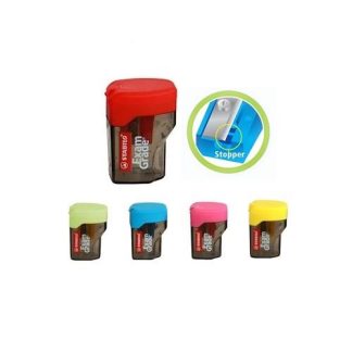 Stabilo Exam Grade Single Sharpener - Assorted Colors