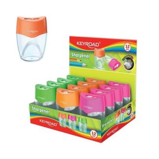 Keyroad Unbreakable Double Sharpener - Assorted Colors