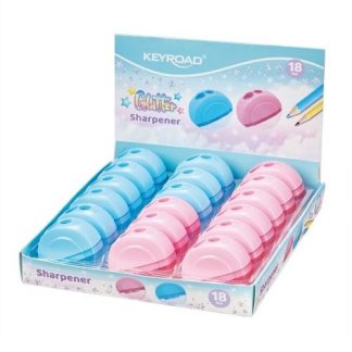 Keyroad Double Hole Sharpener Glitter - Assorted Colors