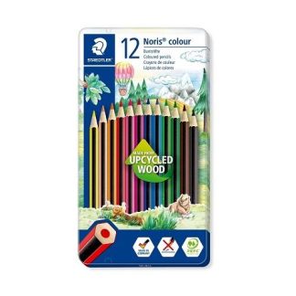 Staedtler Noris Coloring Pencils - Metal Case of 12
